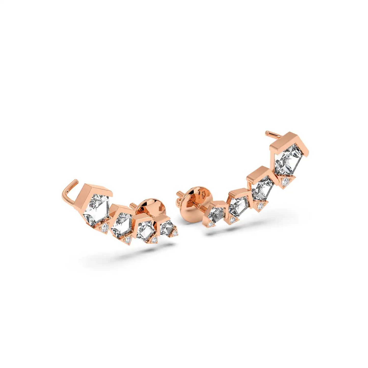Shield Climber Earrings