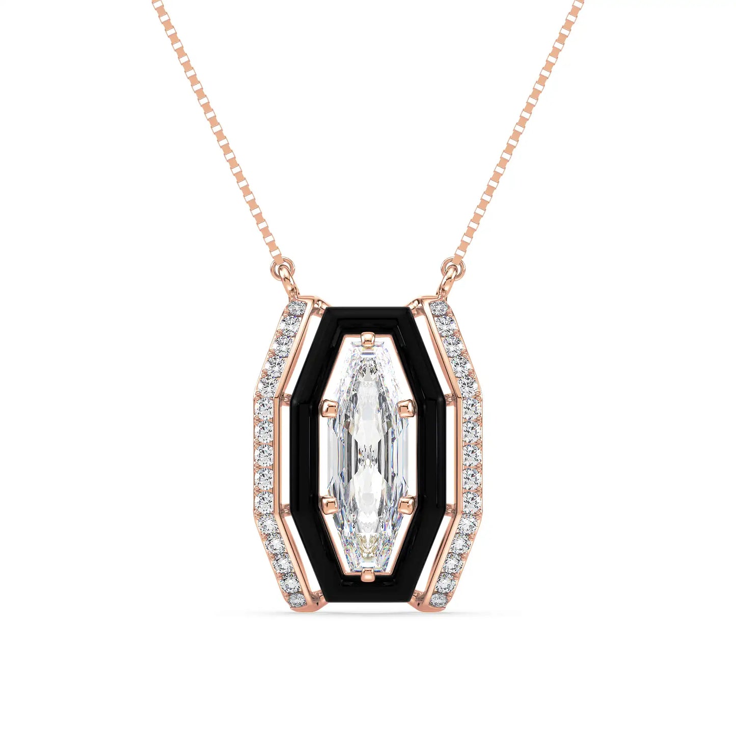 Geo Octagon Necklace