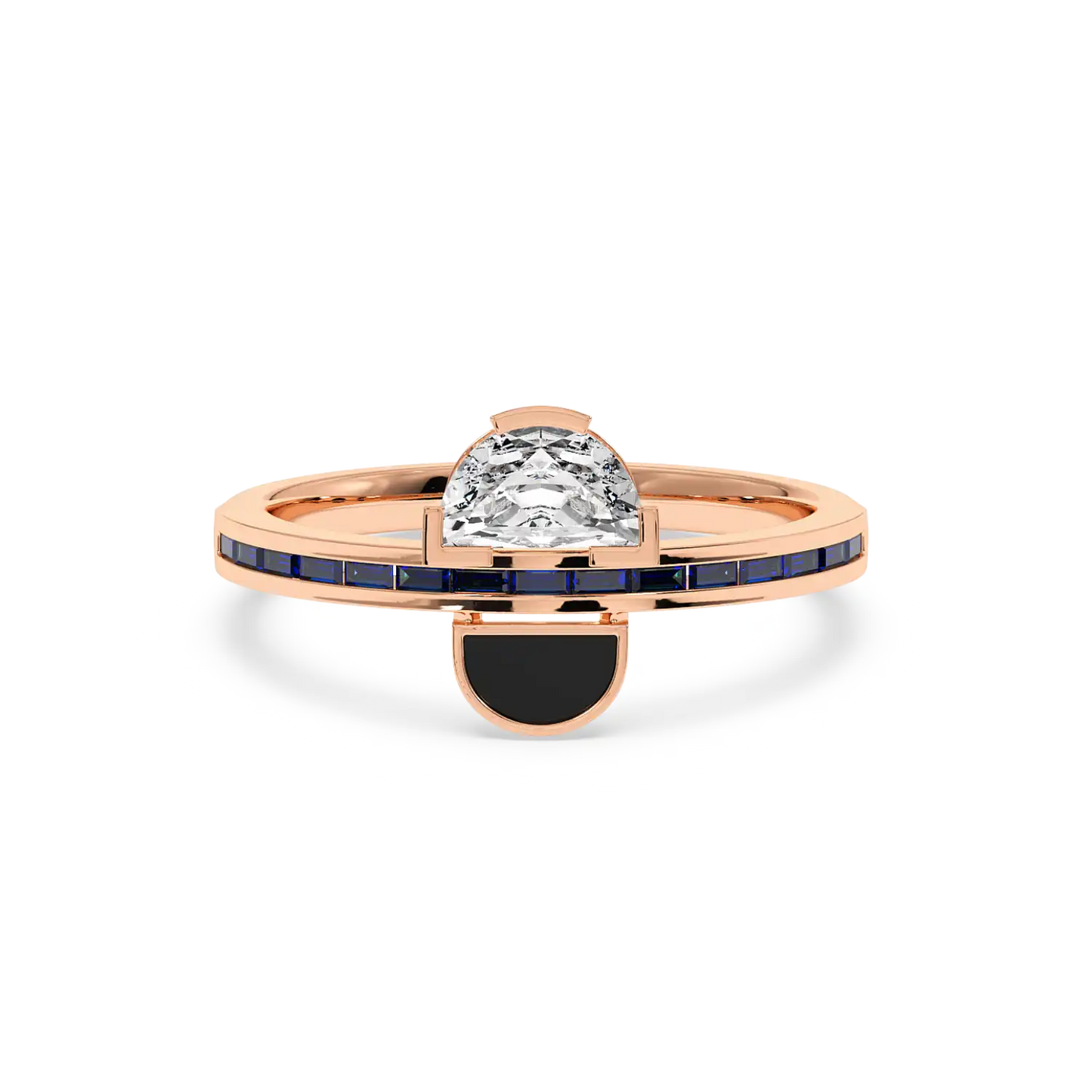 Lunar Split Ring