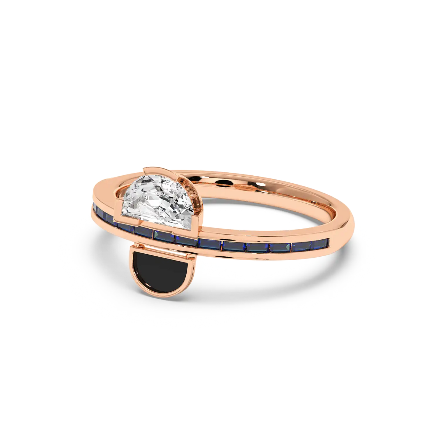 Lunar Split Ring