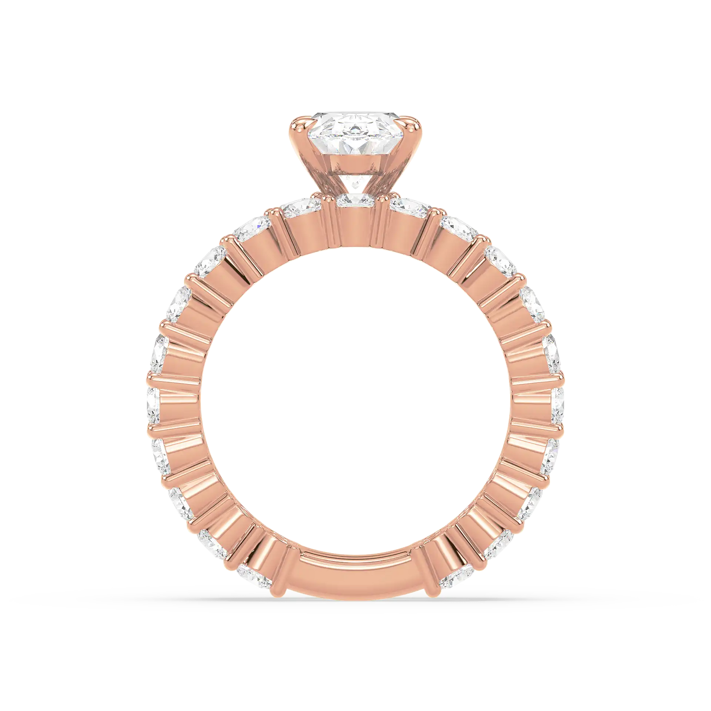Solitaire Promise Ring - Oval