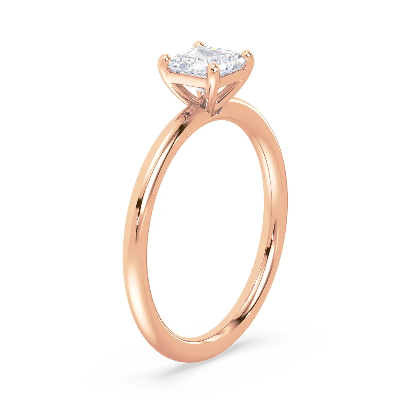 Solitaire Ring - Asscher
