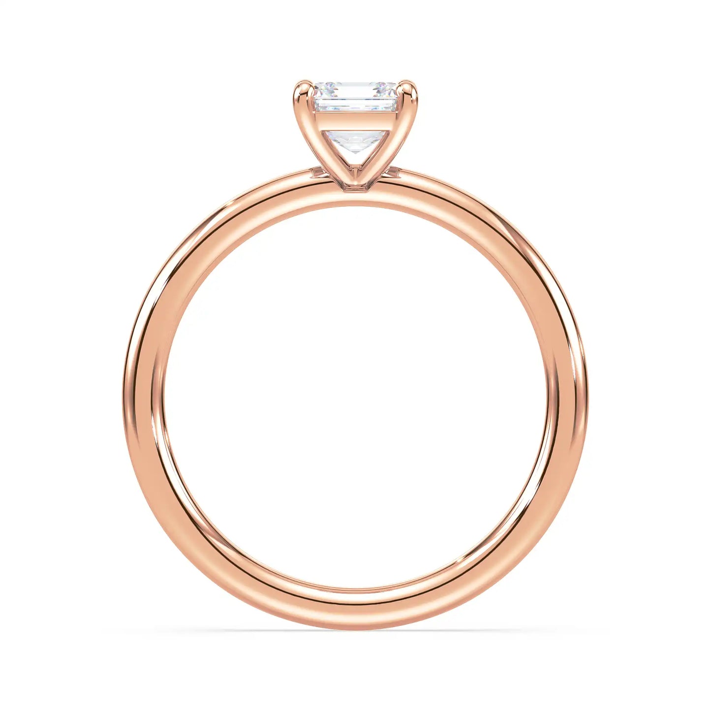 Solitaire Ring - Asscher