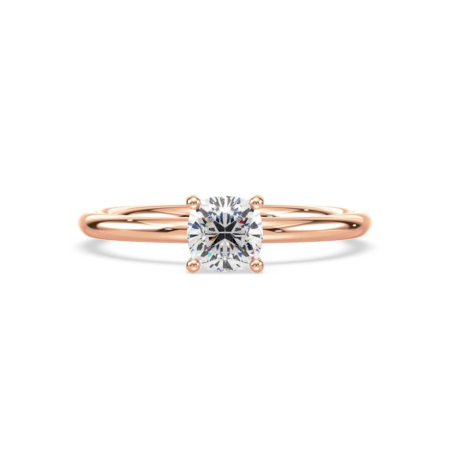 Solitaire Ring - Cushion
