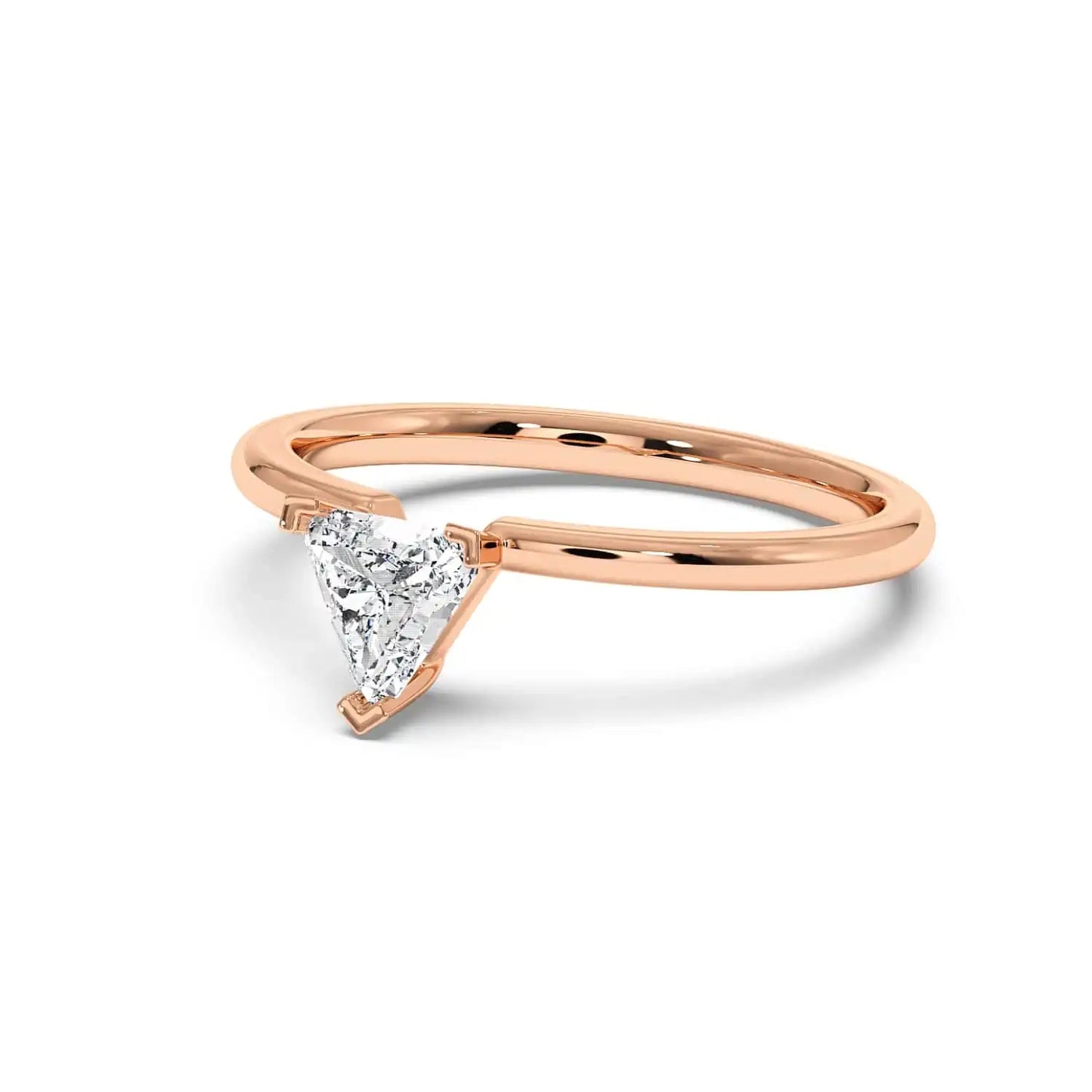Solitaire Ring - Trillion