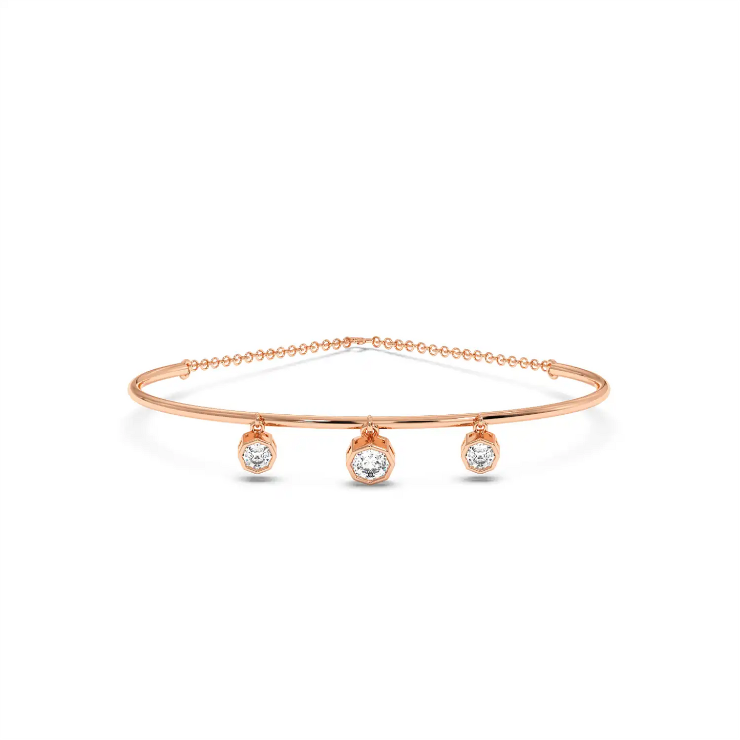 Fancy Octagon Bracelet