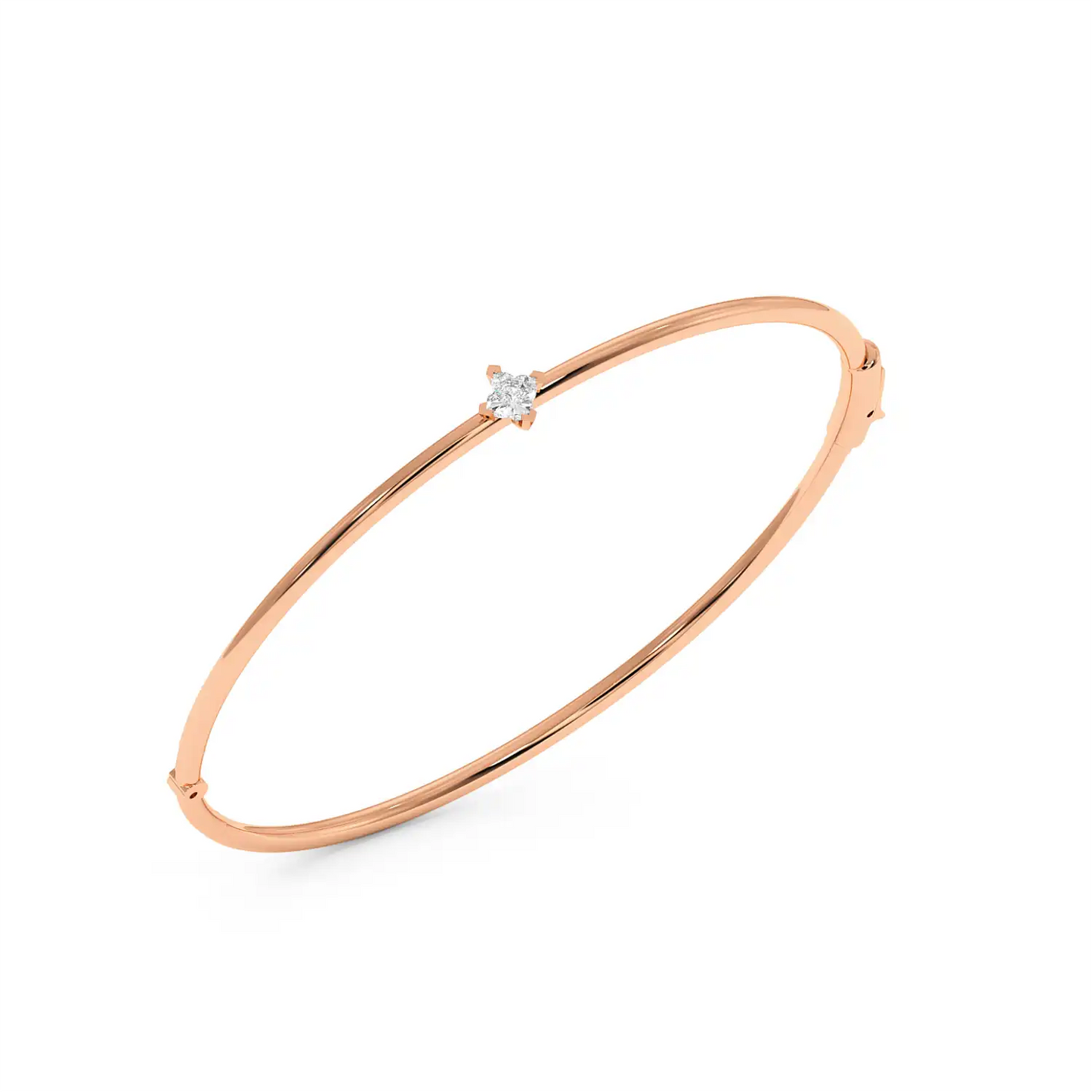 Solitaire Bracelet - Floral