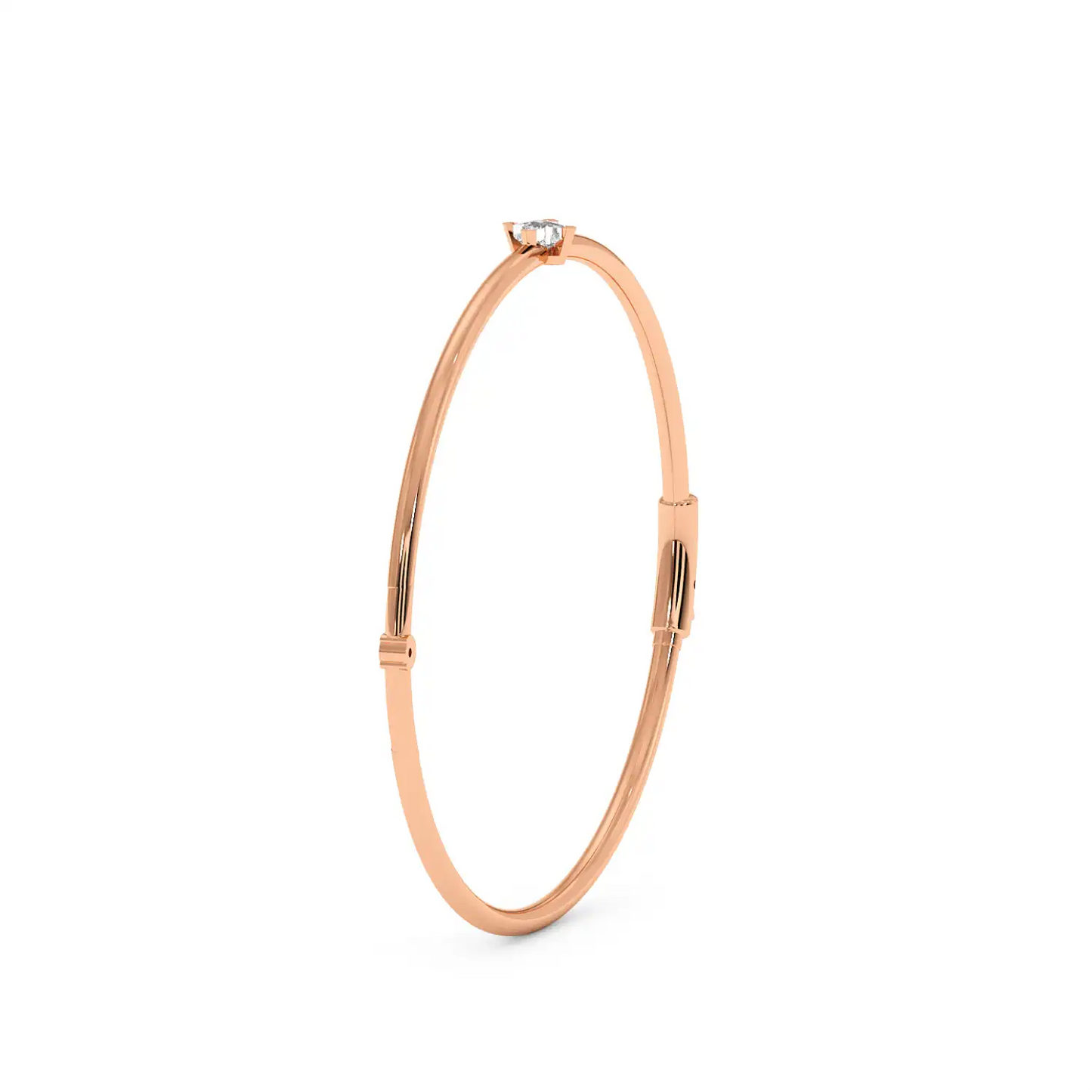 Solitaire Bracelet - Floral