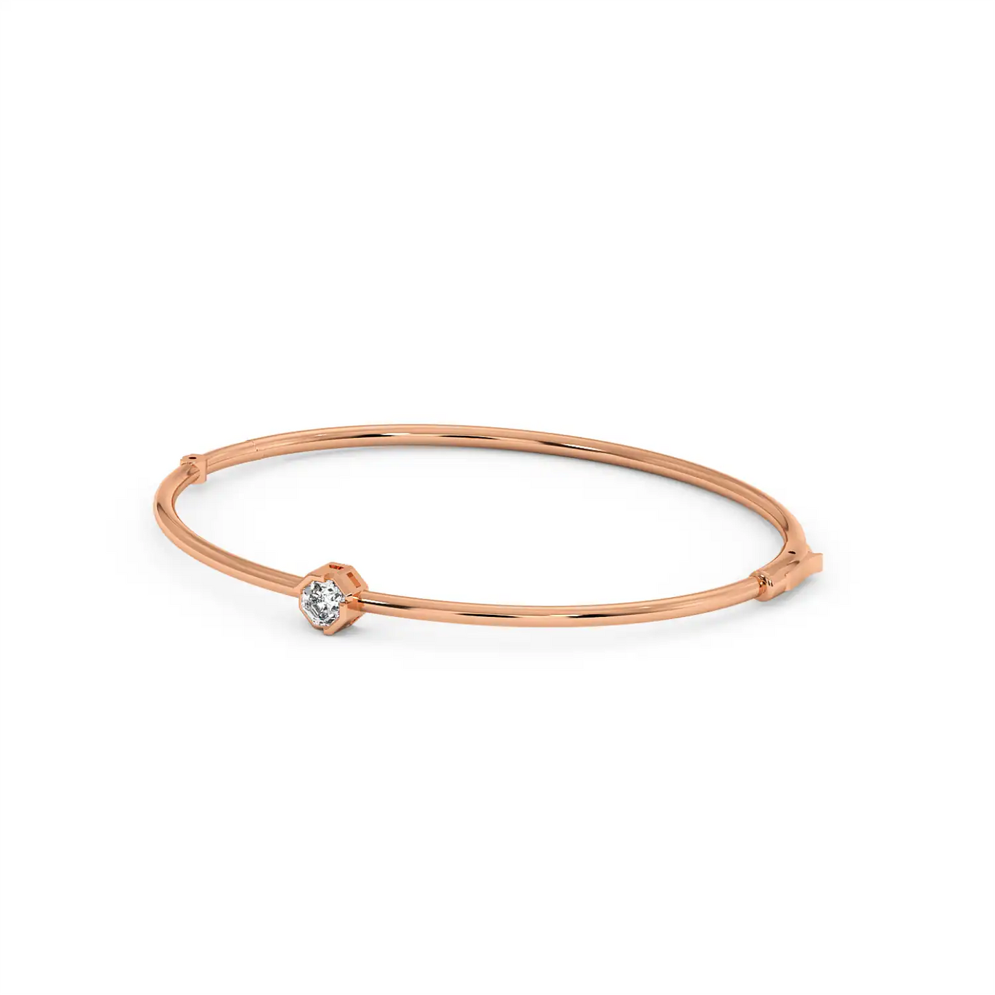 Solitaire Bracelet - Octagon