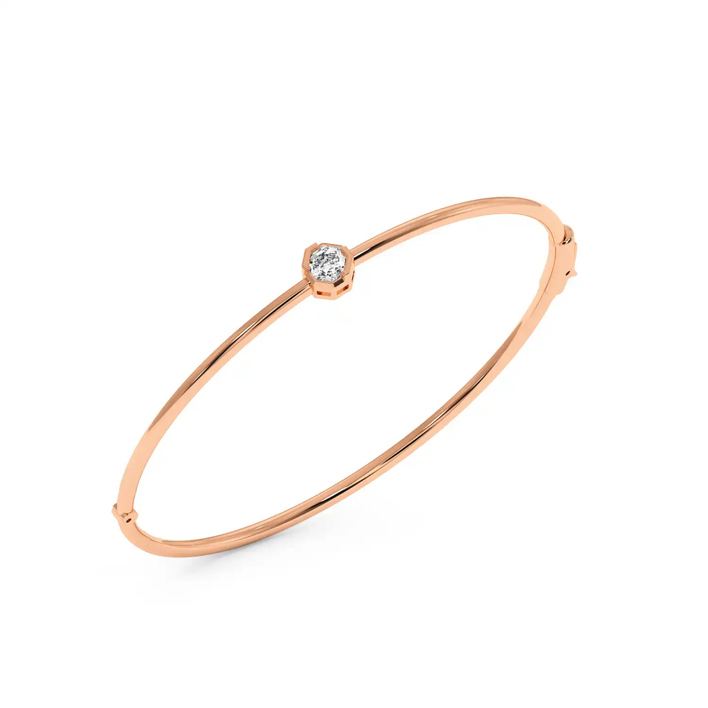 Solitaire Bracelet - Octagon