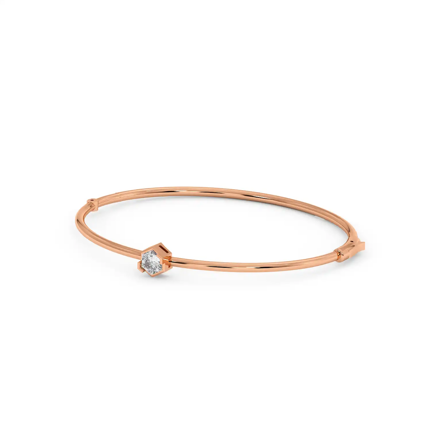 Solitaire Bracelet - Hexagon