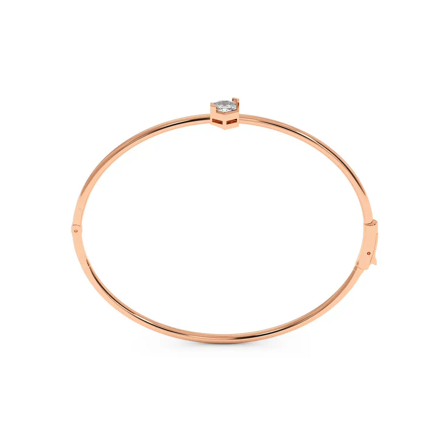 Solitaire Bracelet - Hexagon
