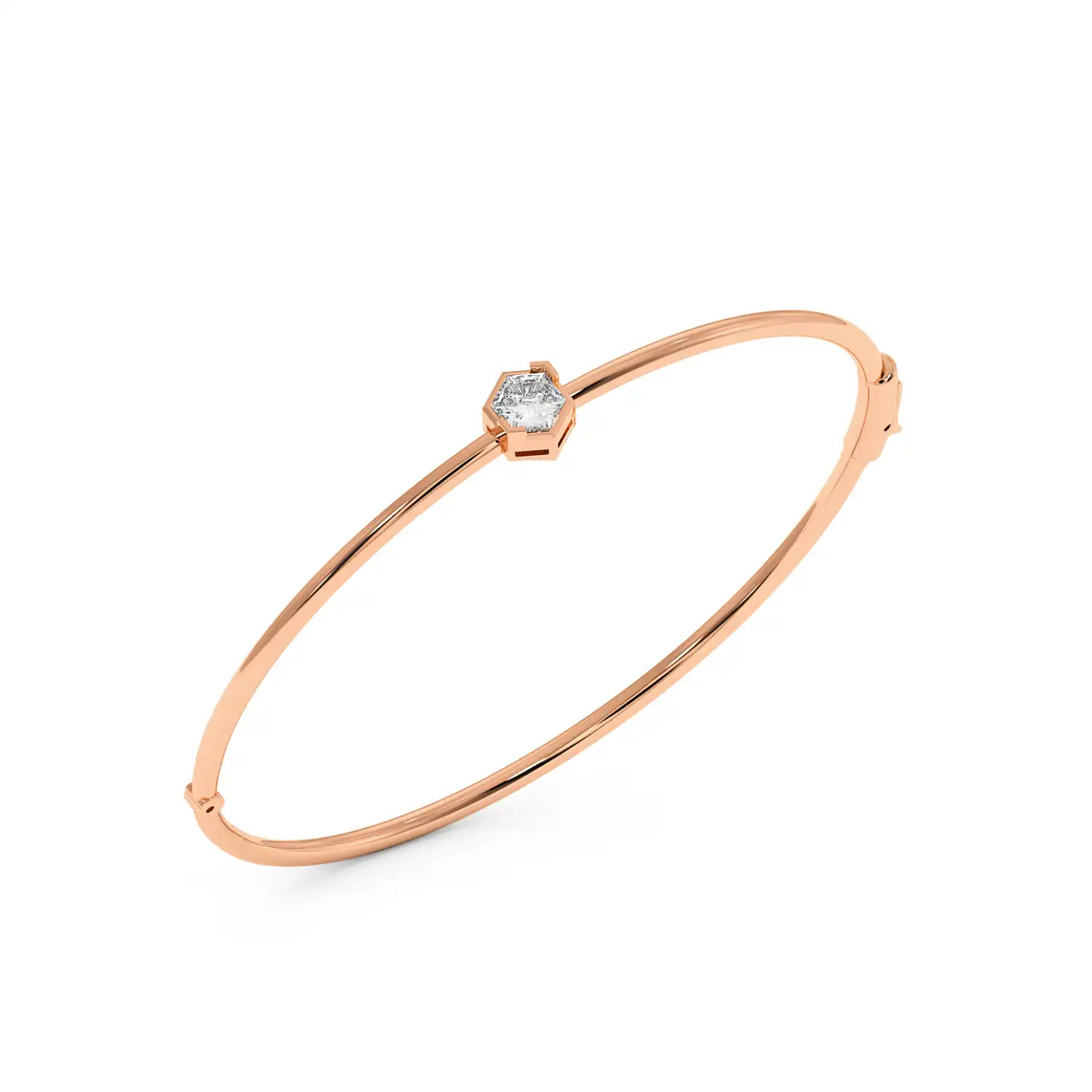 Solitaire Bracelet - Hexagon
