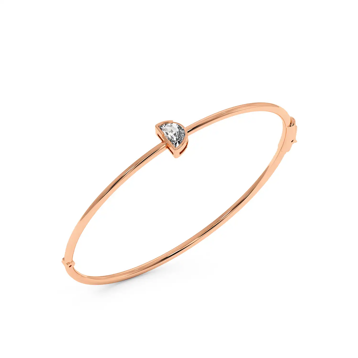 Solitaire Bracelet - Halfmoon