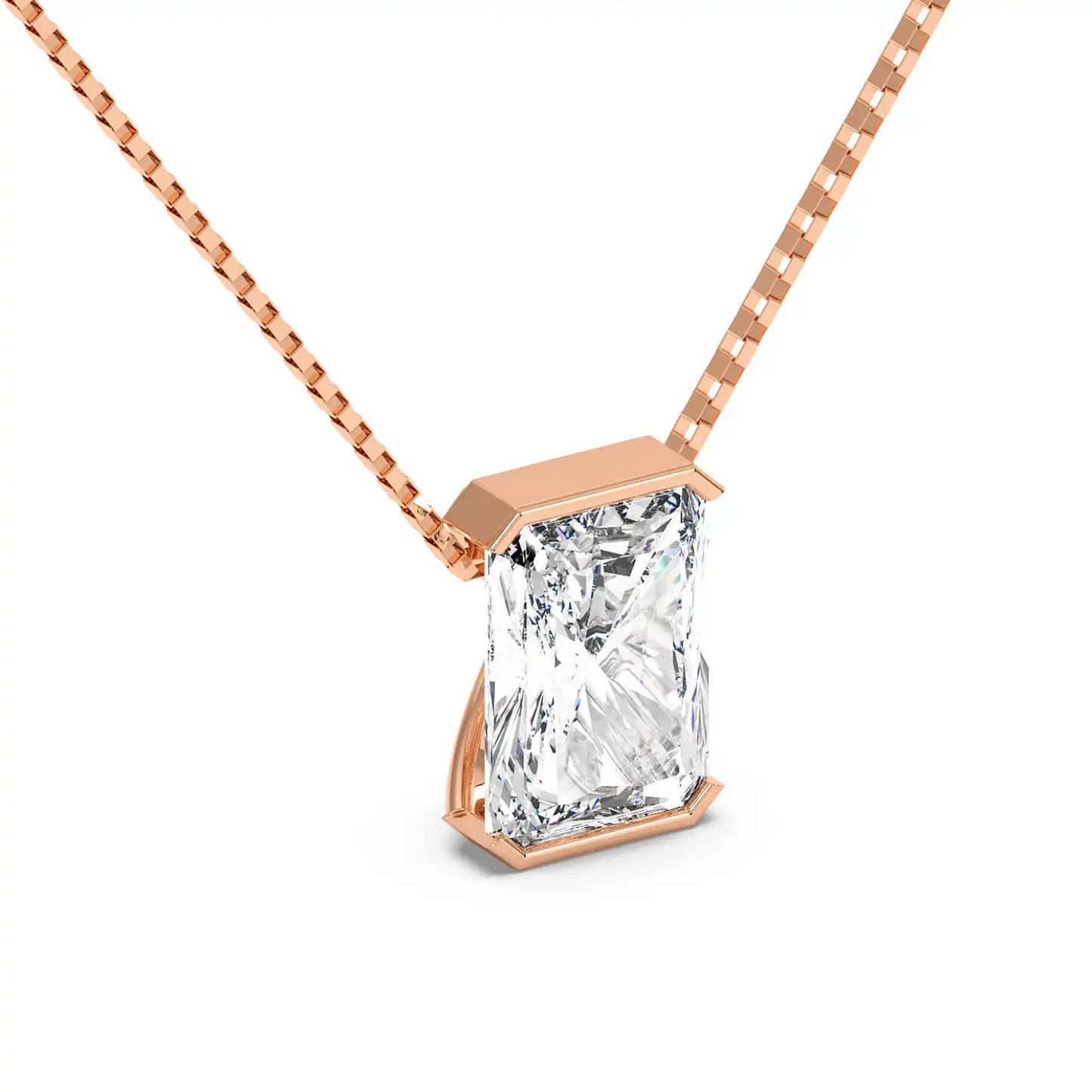 Solitaire Pendant - Radiant