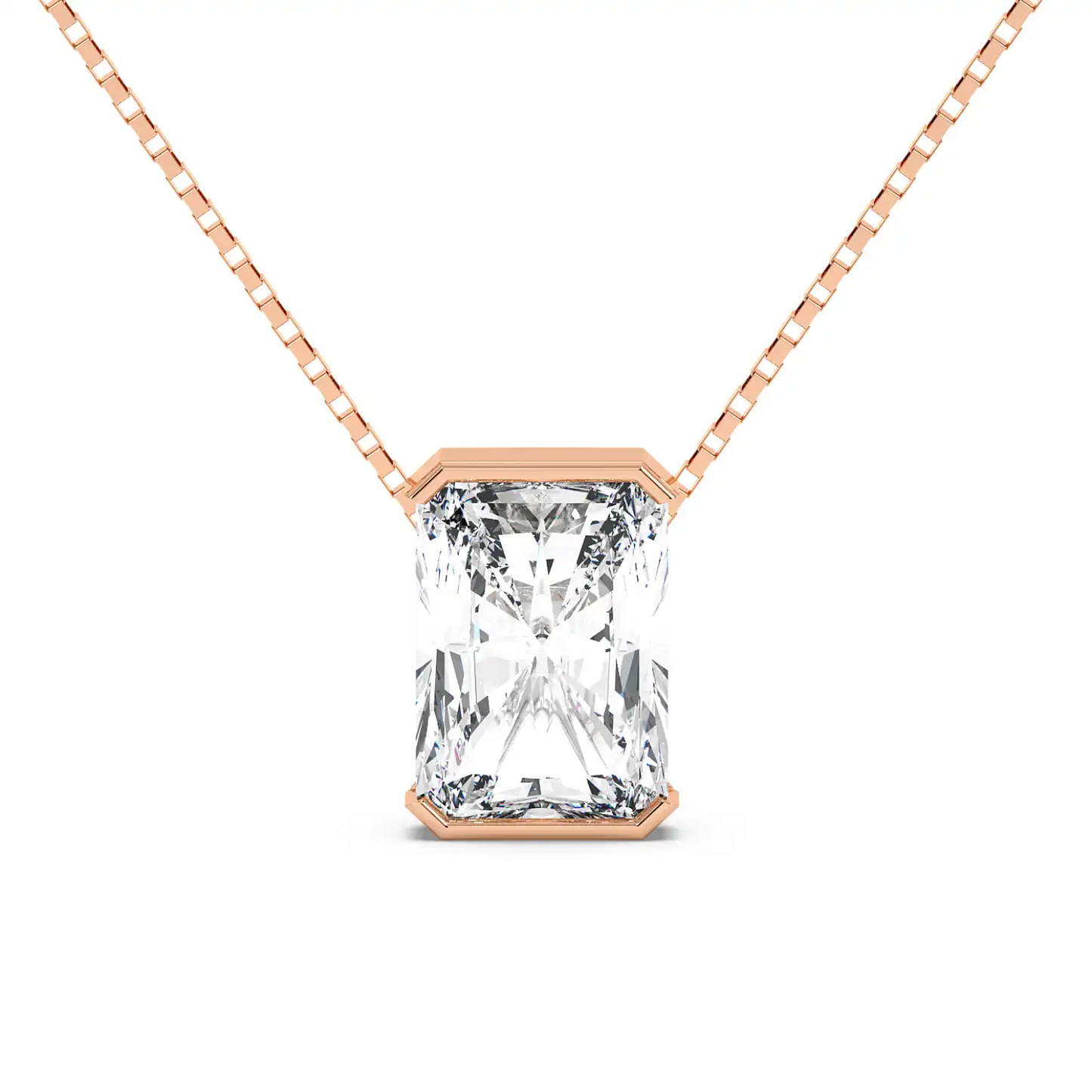Solitaire Pendant - Radiant