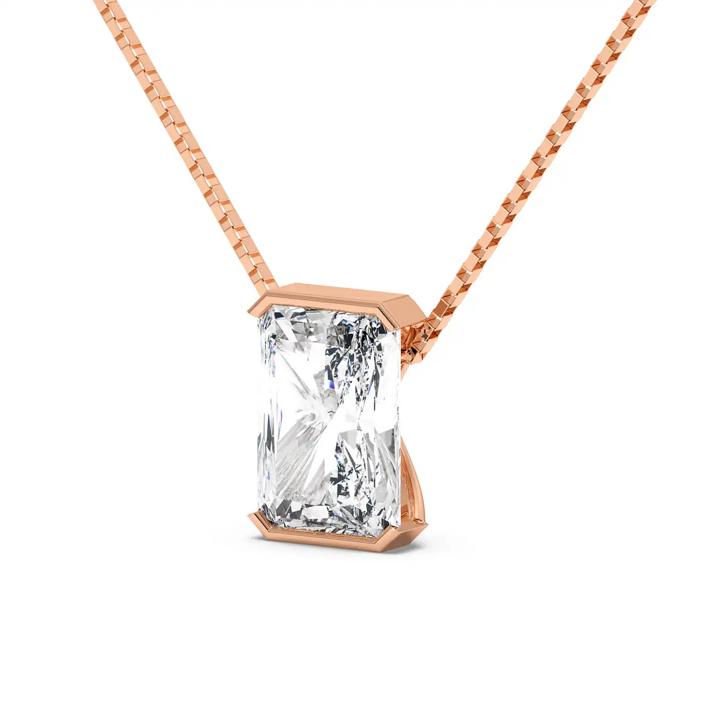 Solitaire Pendant - Radiant
