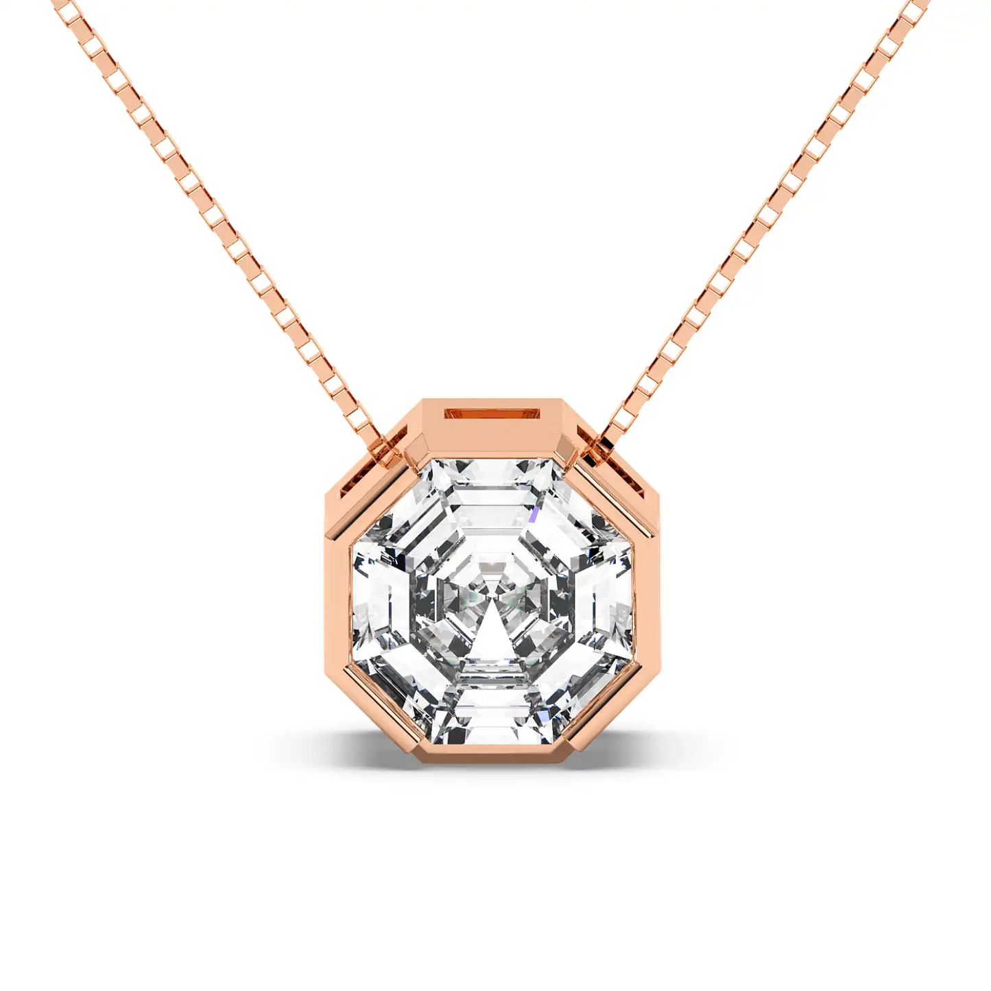 Solitaire Pendant - Octagon