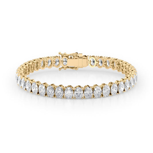 Oval Tennis Bracelet