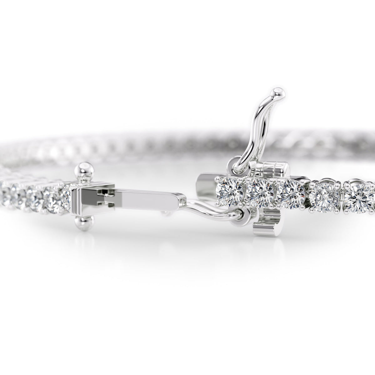 Lab Diamond Tennis Bracelet