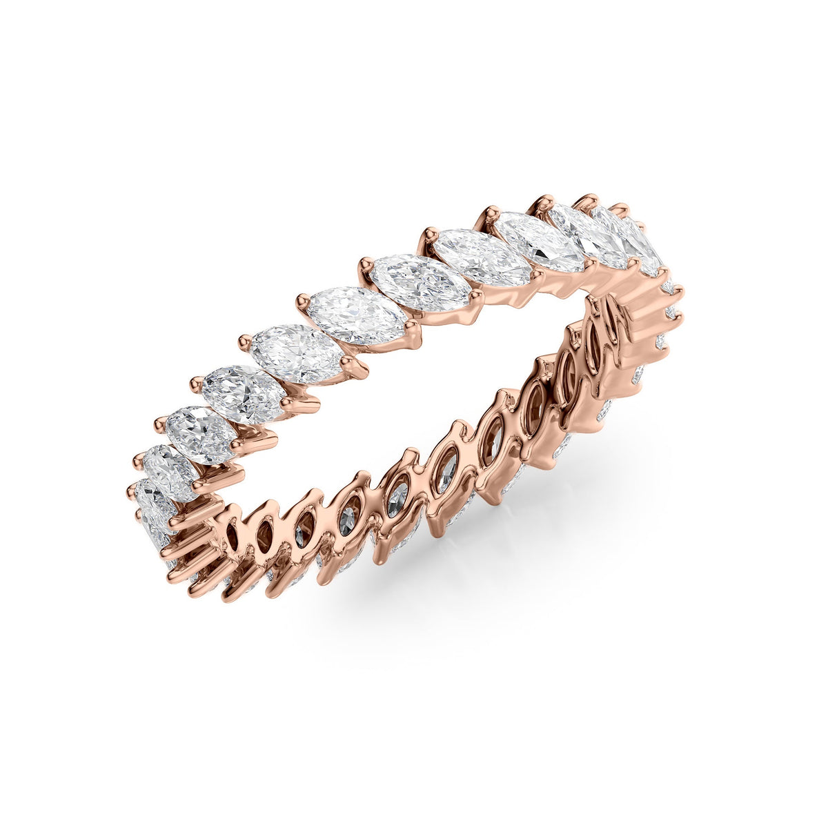 Marquise Diamond Eternity Ring