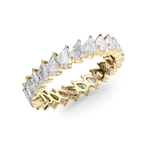 Pear Diamond Eternity Ring