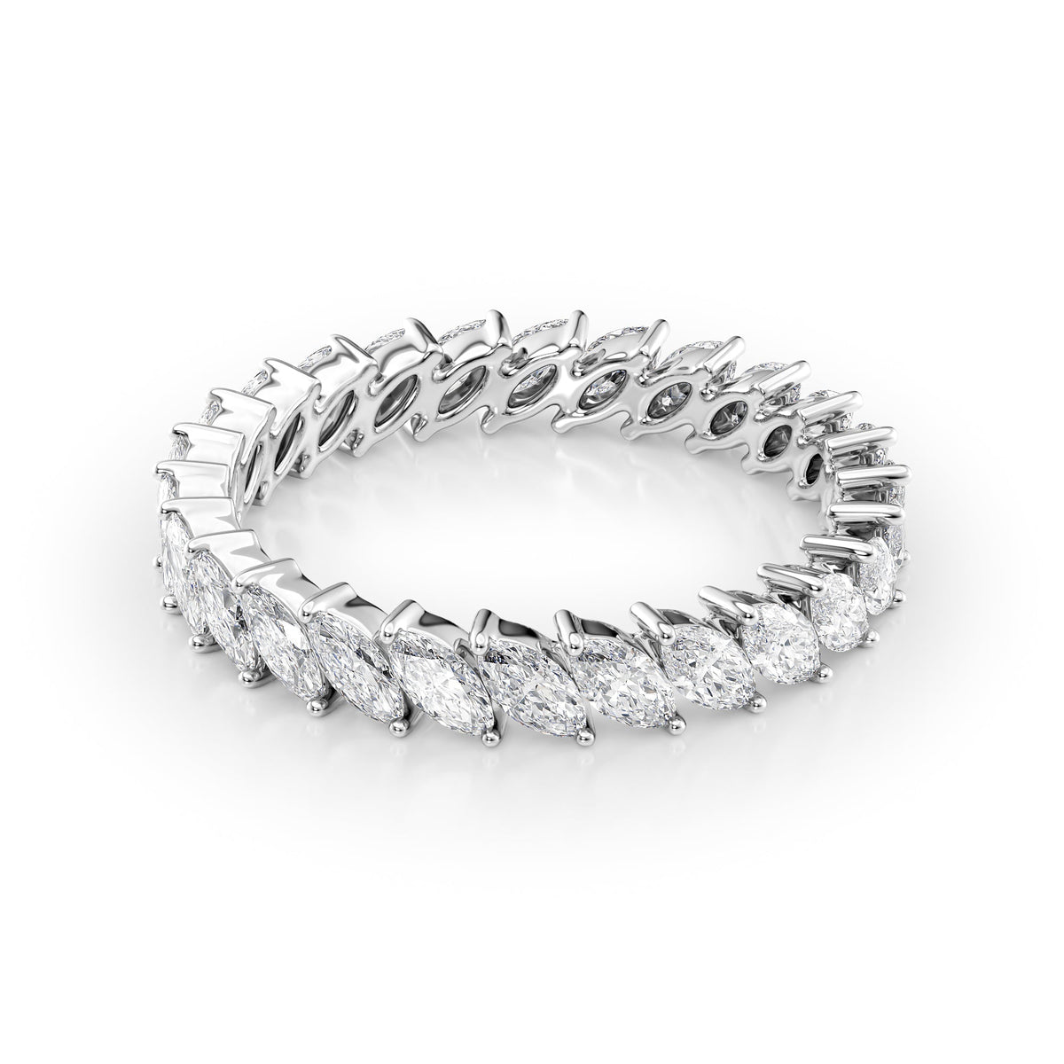 Marquise Diamond Eternity Ring