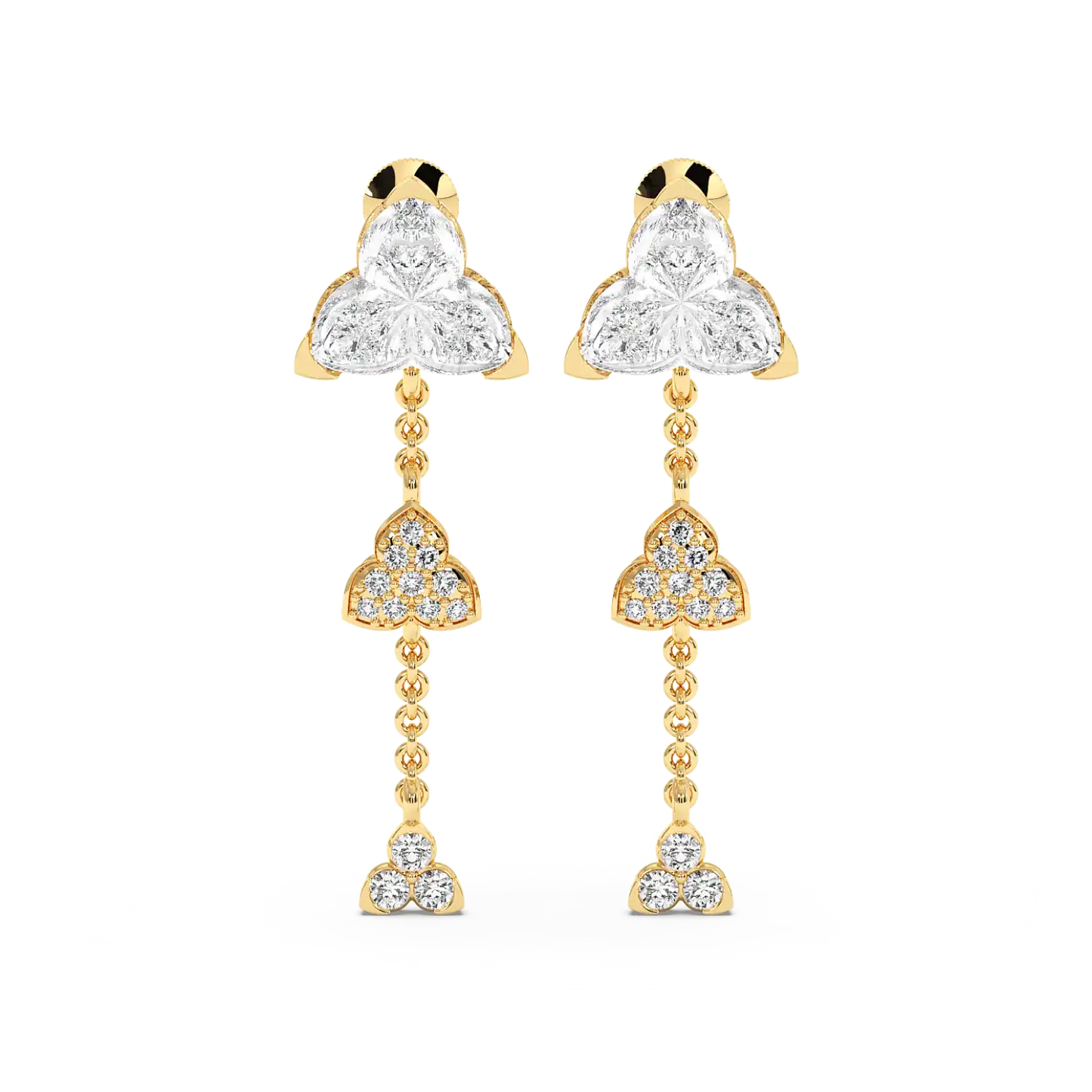 Petal Cascade Earrings