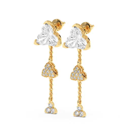 Petal Cascade Earrings