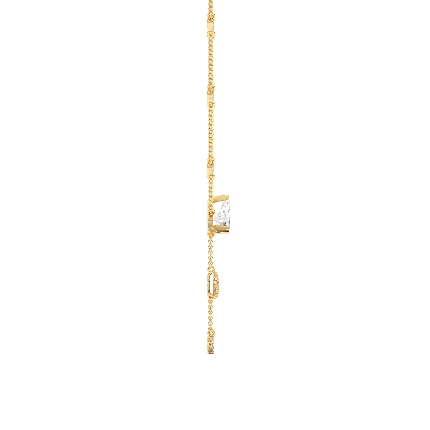 Petal Cascade Y-Necklace