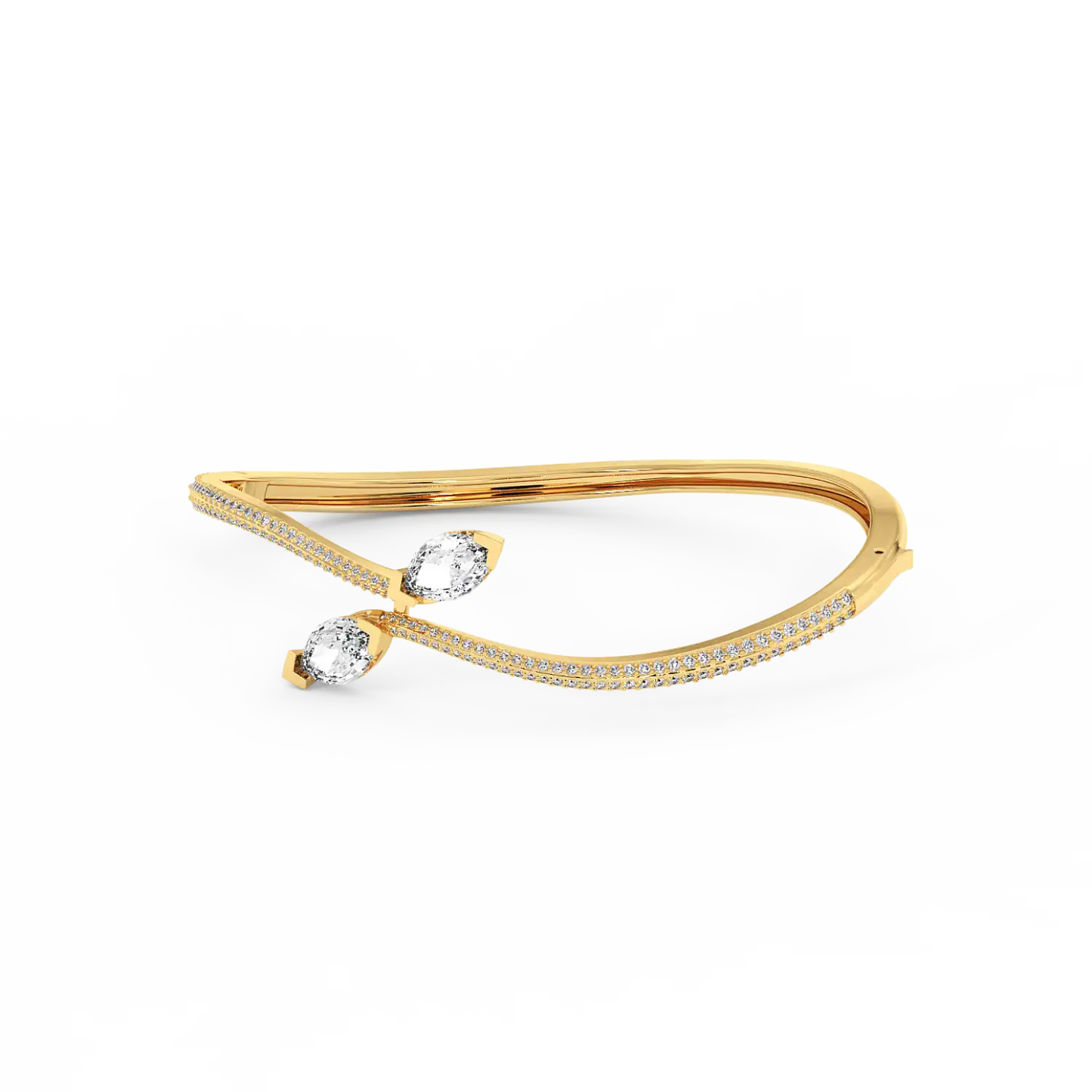 Lucent Marquise Bangle