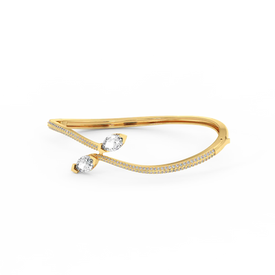 Lucent Marquise Bangle