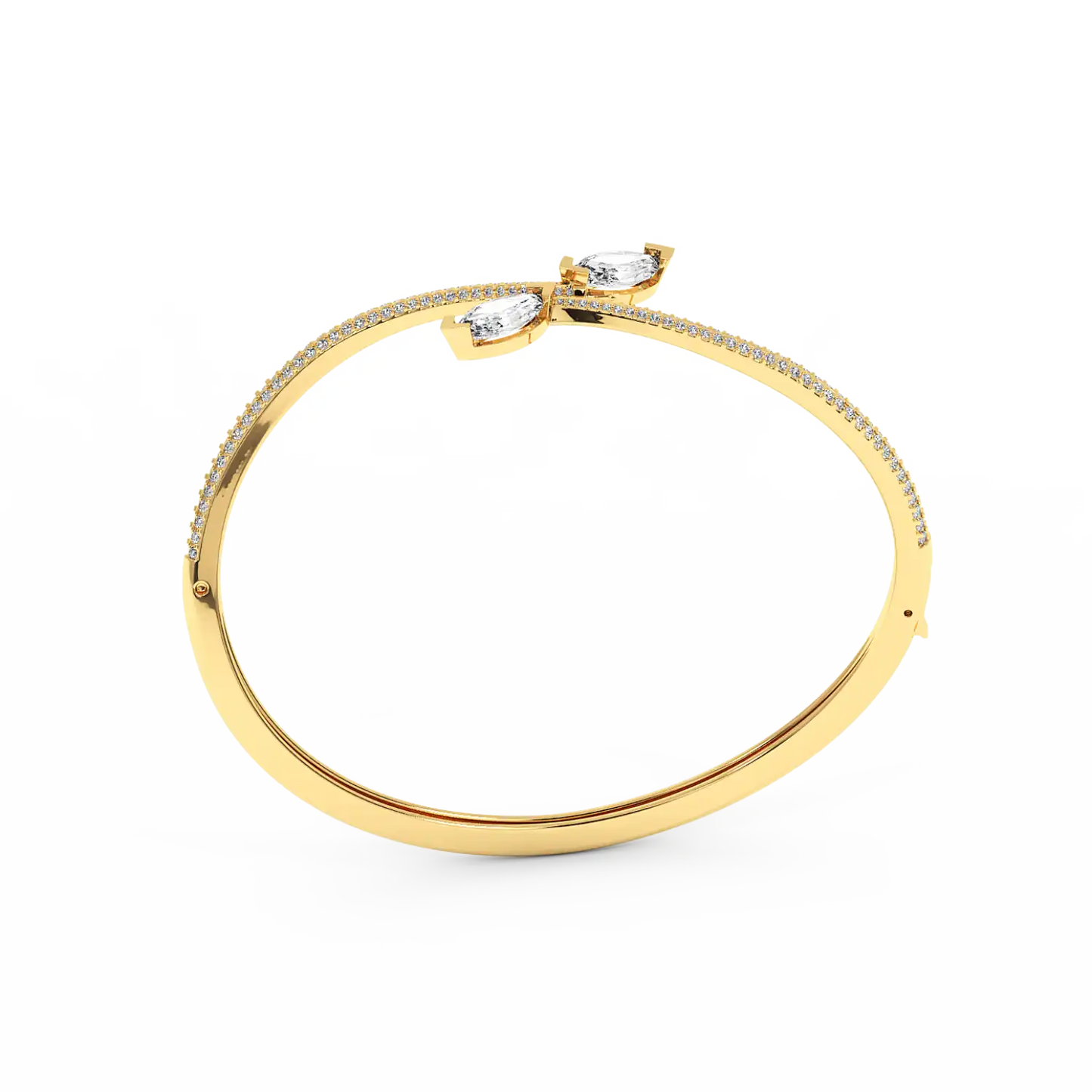 Lucent Marquise Bangle