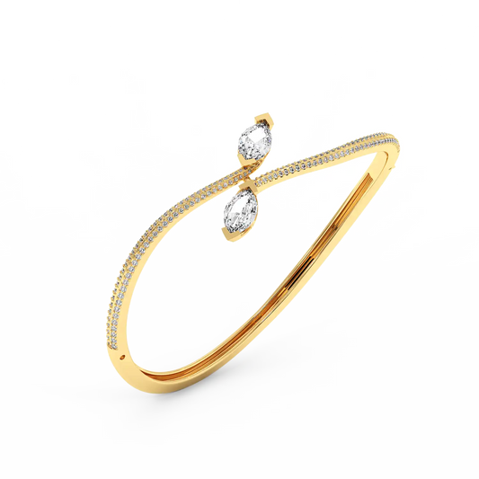 Lucent Marquise Bangle