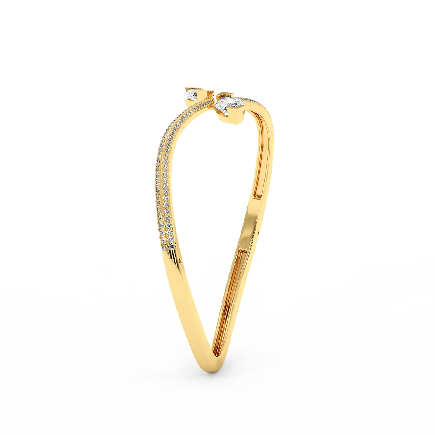 Lucent Marquise Bangle