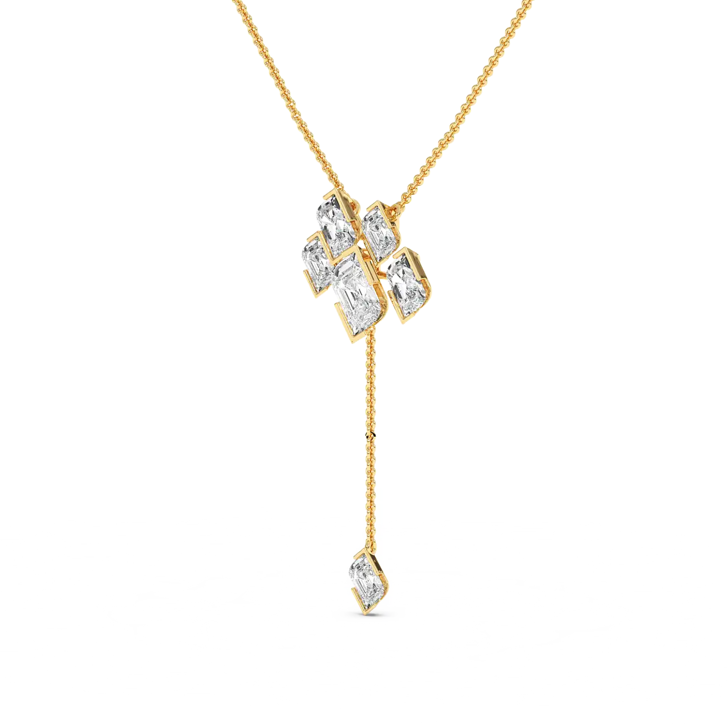 Cascade Lariat Necklace