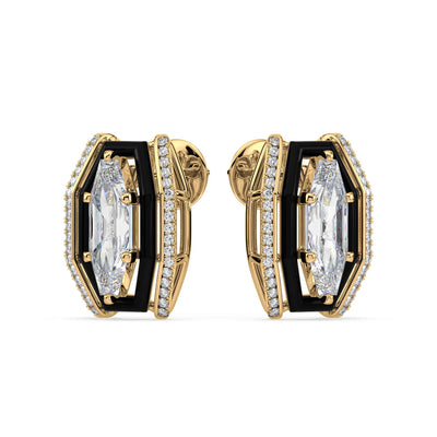 Geo Octagon Earrings