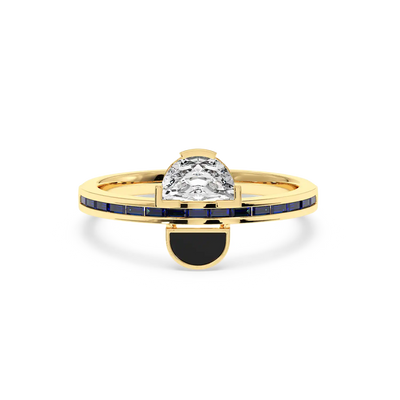 Lunar Split Ring