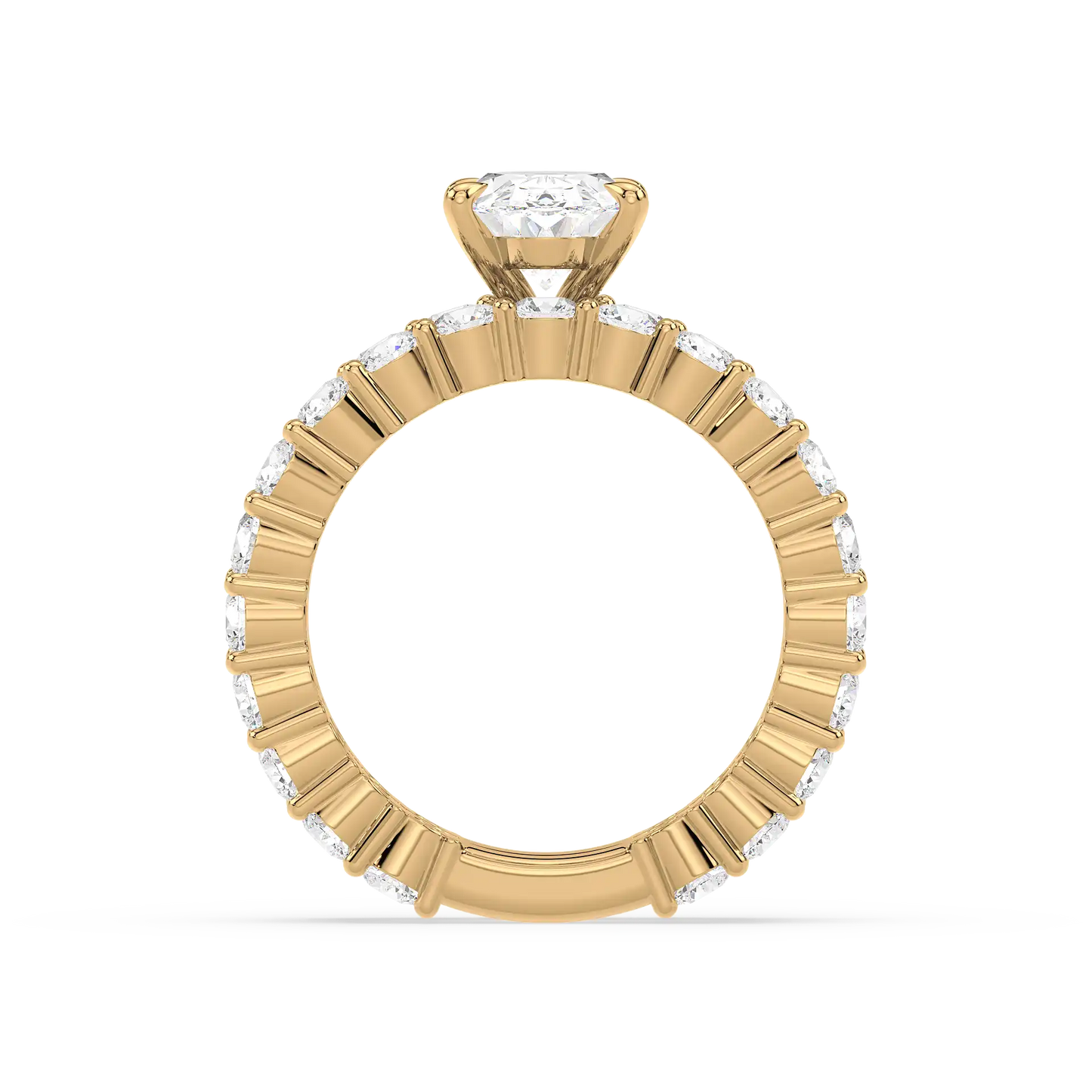 Solitaire Promise Ring - Oval