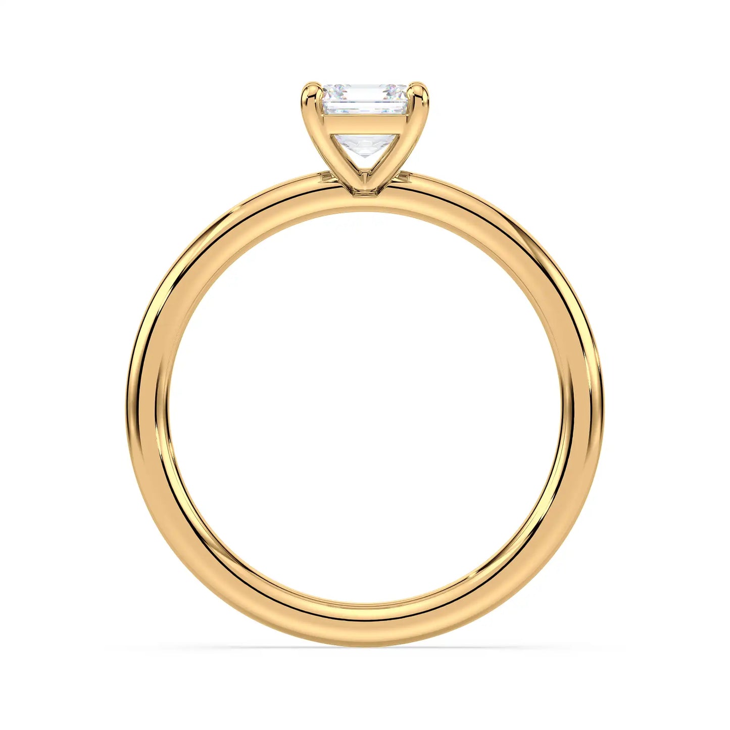 Solitaire Ring - Asscher