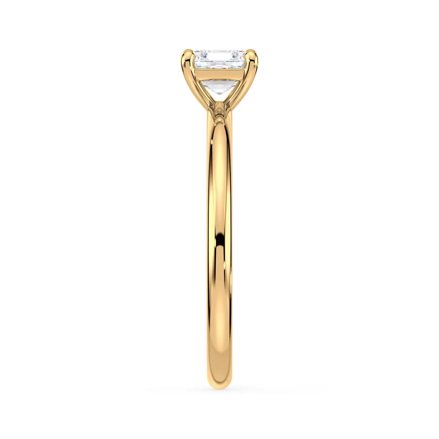 Solitaire Ring - Asscher