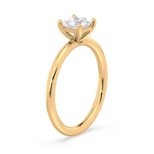 Solitaire Princess Ring