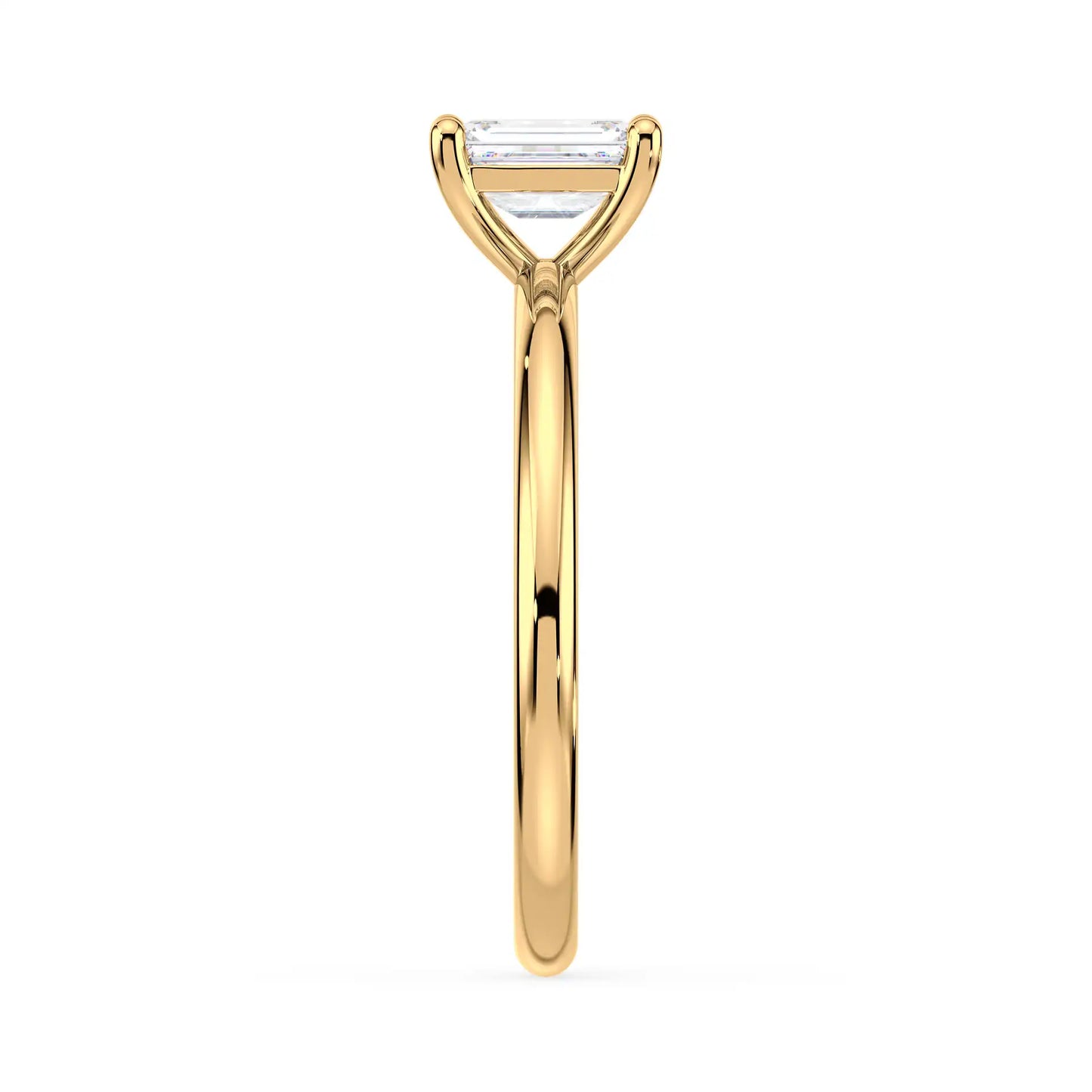 Solitaire Ring - Emerald