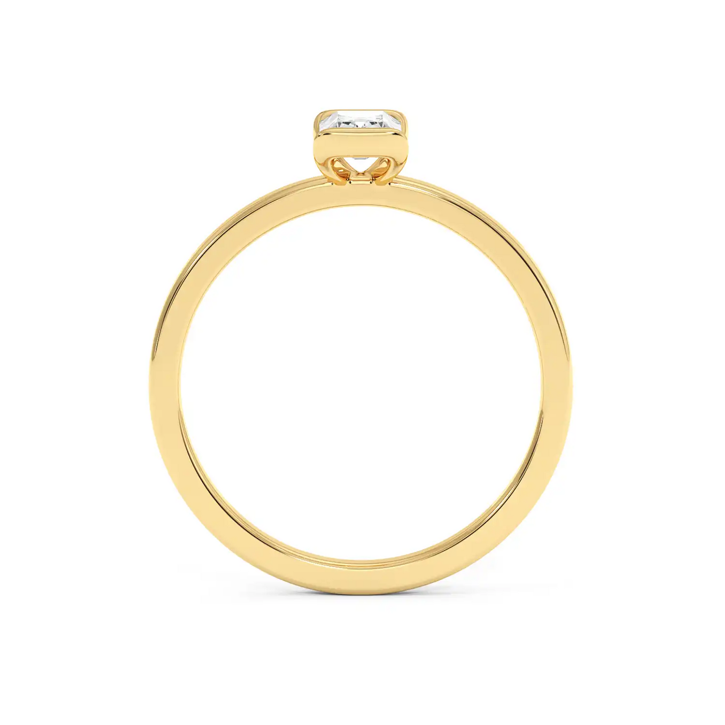 Solitaire Ring - Radiant