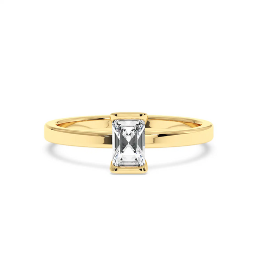 Solitaire Ring - Radiant