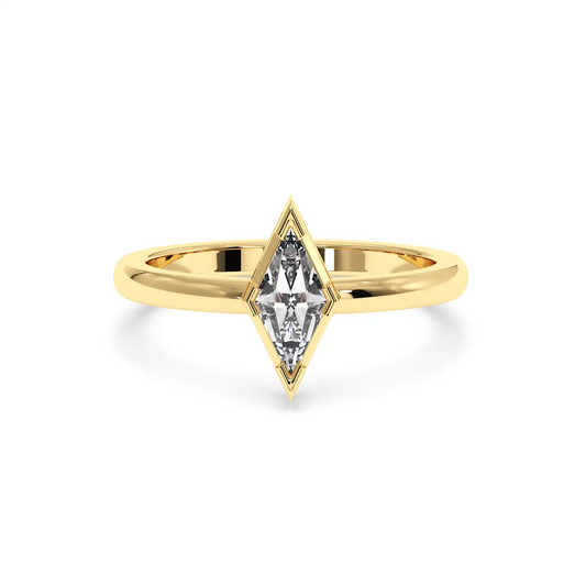Solitaire Ring - Lozenge