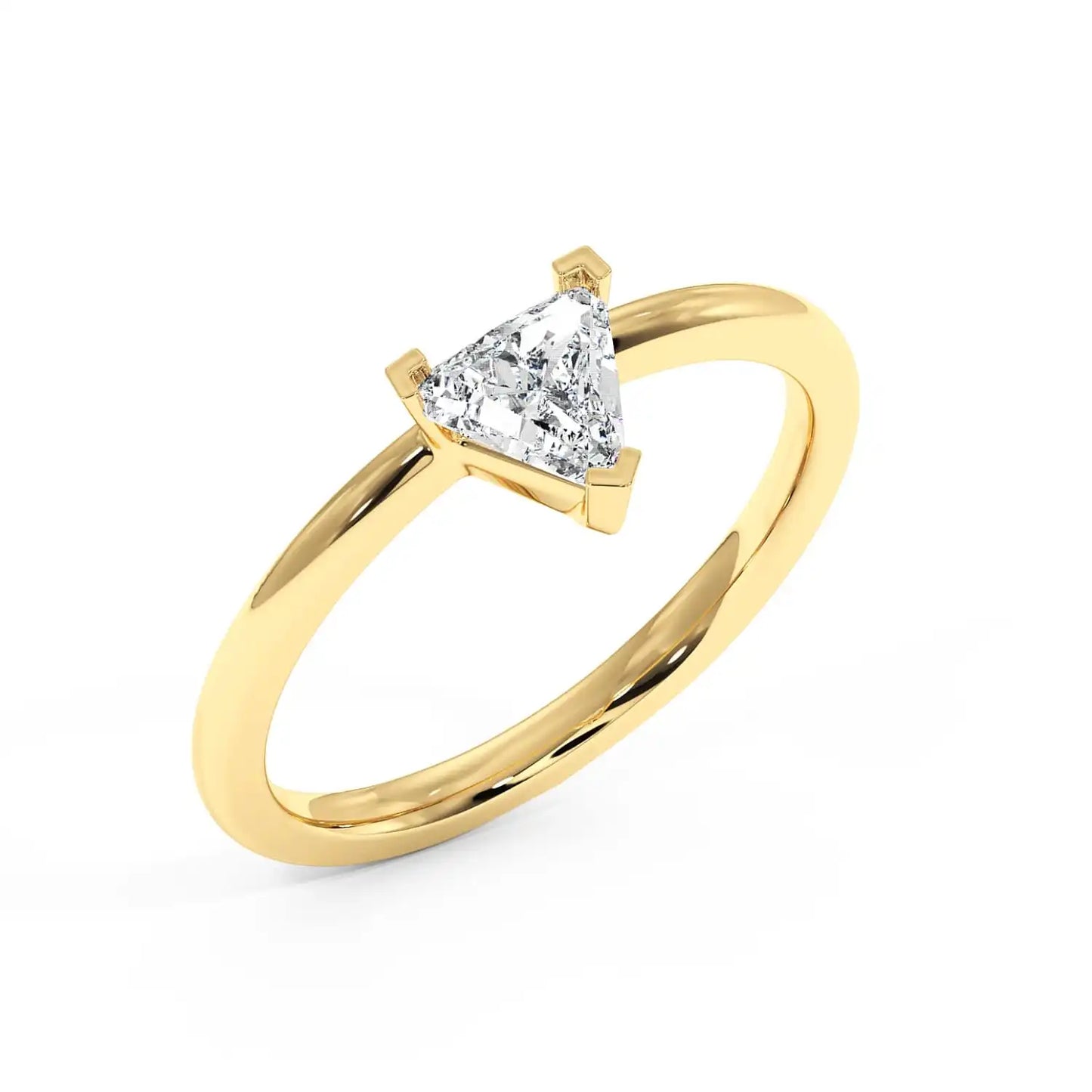 Solitaire Ring - Trillion