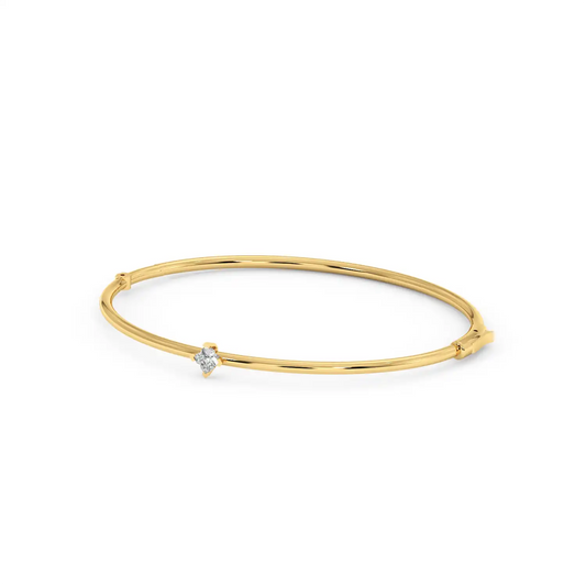 Solitaire Bracelet - Floral
