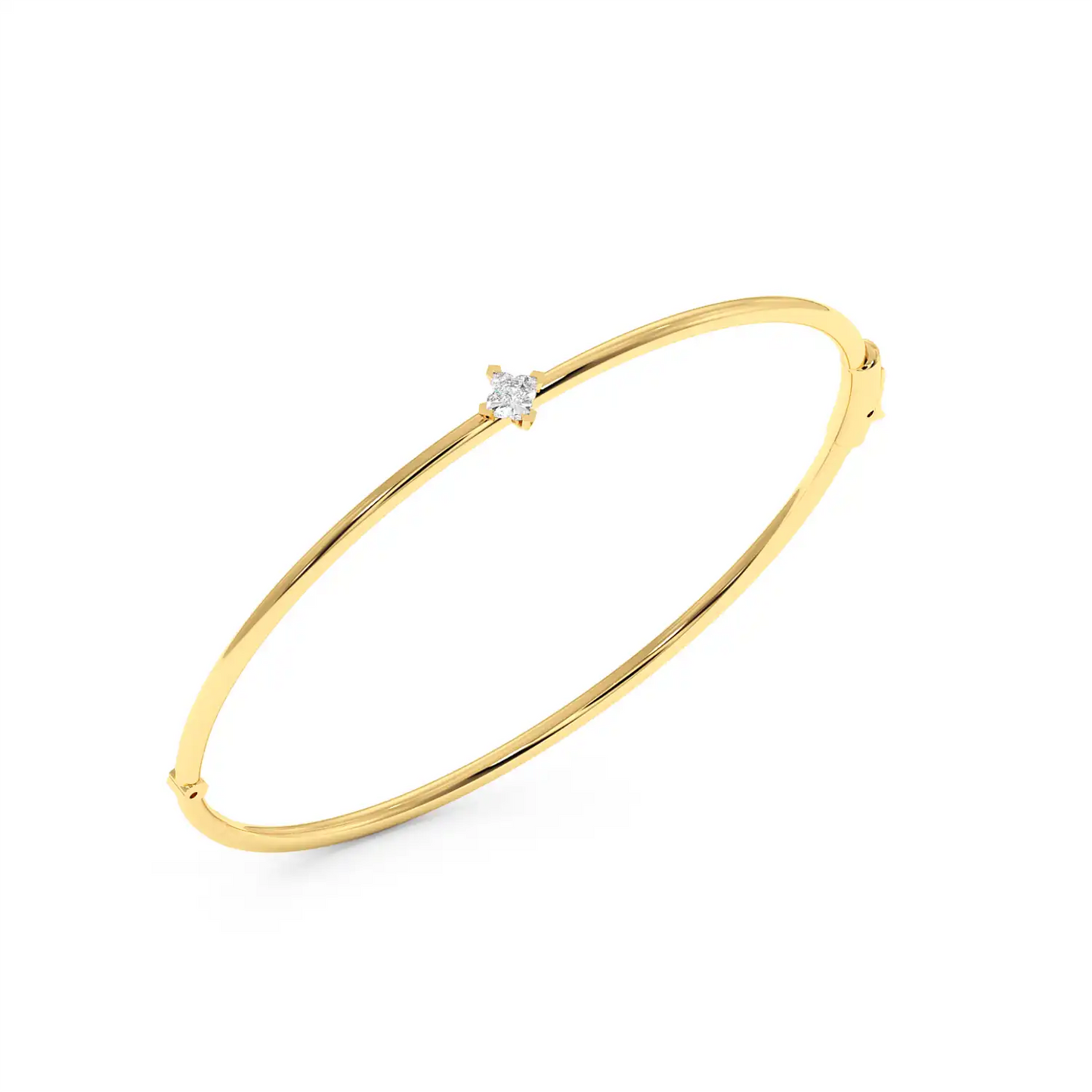 Solitaire Bracelet - Floral