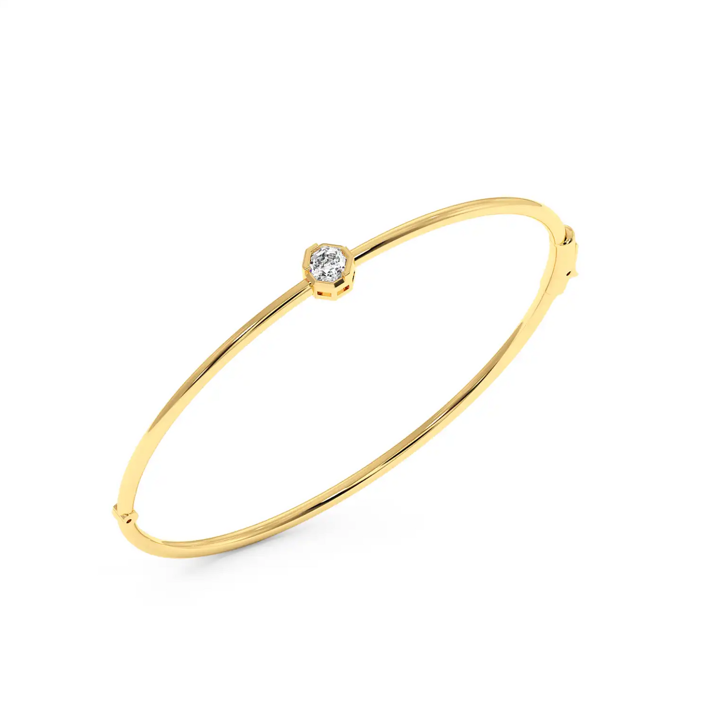Solitaire Bracelet - Octagon